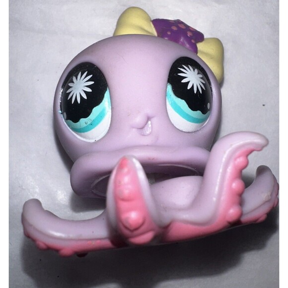 OCTOPUS #862 - Authentic Littlest Pet Shop - Hasbro LPS - Picture 1 of 3